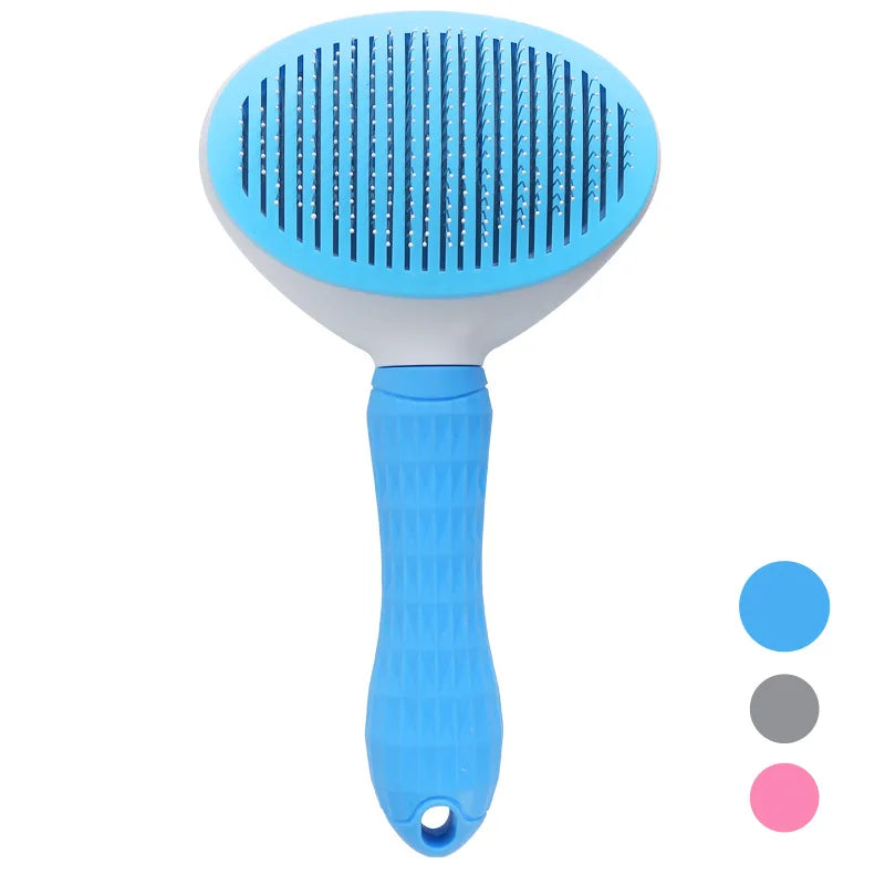 VeloMode™ Self-Cleaning Slicker Brush for Cats & Dogs