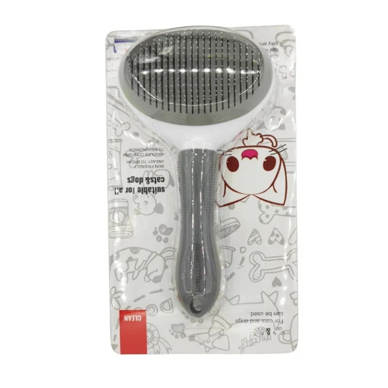 VeloMode™ Self-Cleaning Slicker Brush for Cats & Dogs