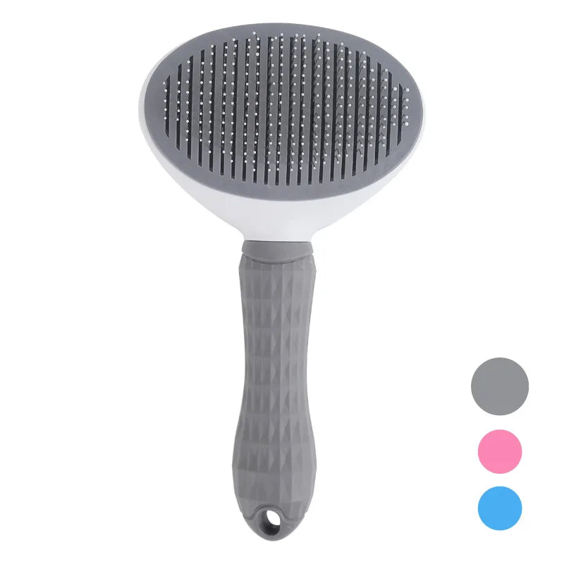 VeloMode™ Self-Cleaning Slicker Brush for Cats & Dogs
