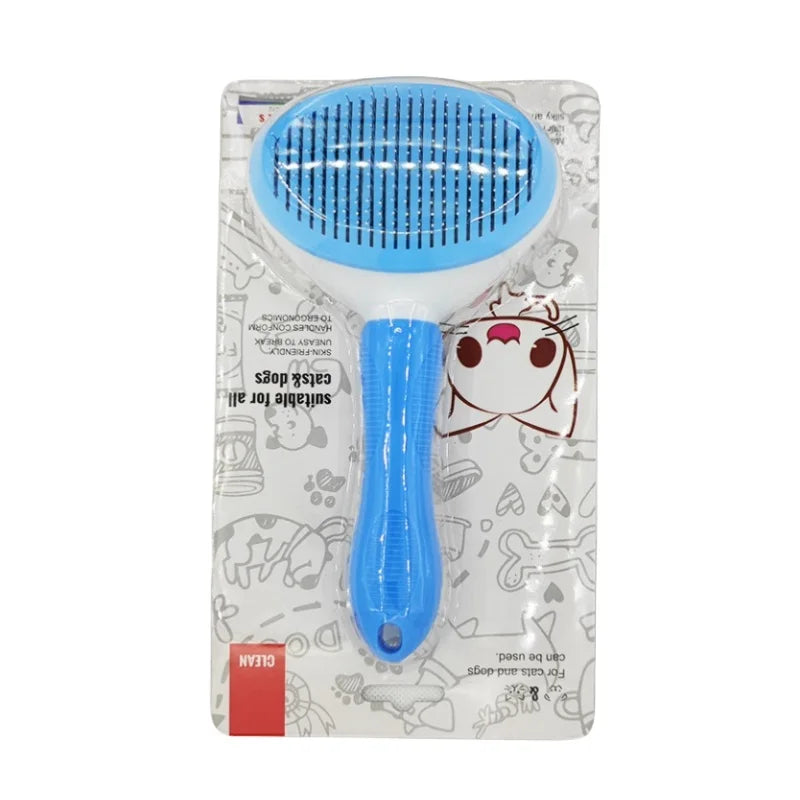 VeloMode™ Self-Cleaning Slicker Brush for Cats & Dogs