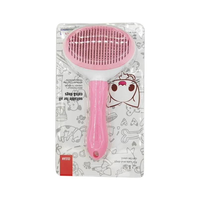 VeloMode™ Self-Cleaning Slicker Brush for Cats & Dogs